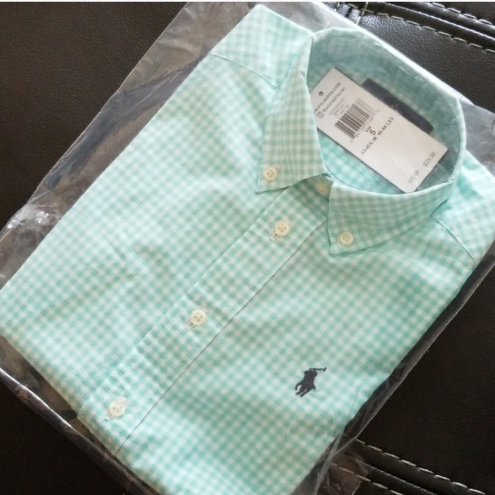 Ralph Lauren short sleeve dress shirt